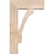 Ekena Millwork Legacy Block Smooth Bracket w/ Offset Brace, Douglas Fir, 7 1/2"W x 22"D x 34"H BKT0806X22X34LEC05SDF - alternate 3